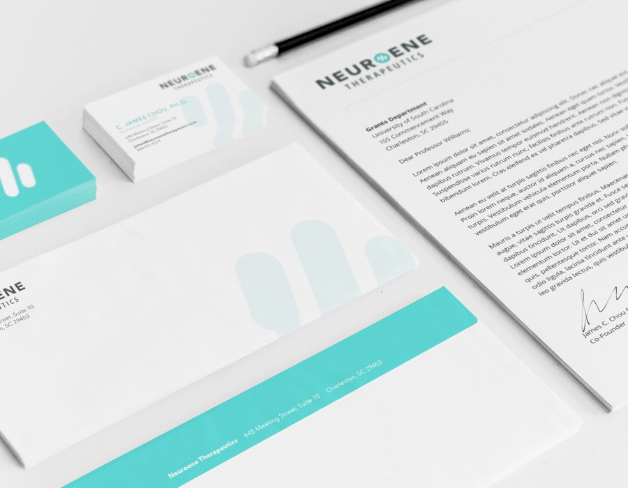 Neuroene Letterhead Design