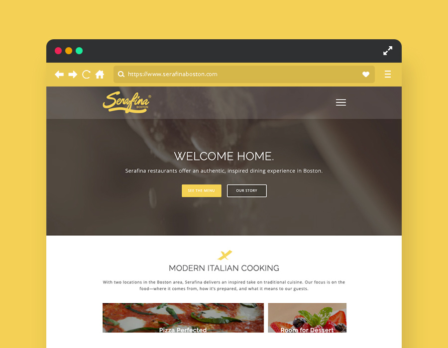 Restaurant Website Design